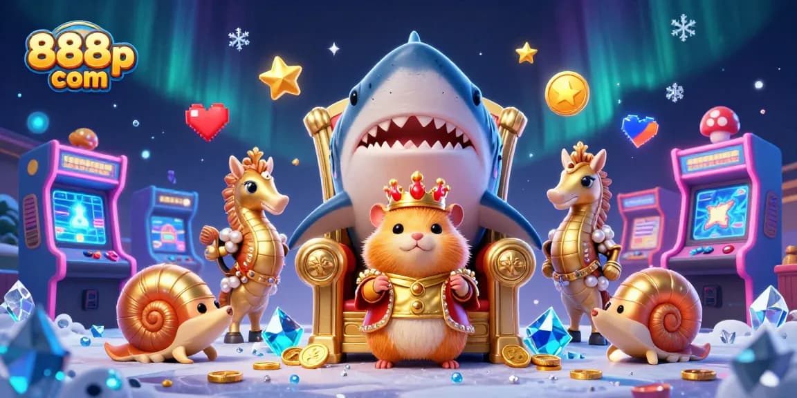 Experience excitement at 888p com with this vibrant 3D casino scene featuring unique characters and engaging gaming elements.