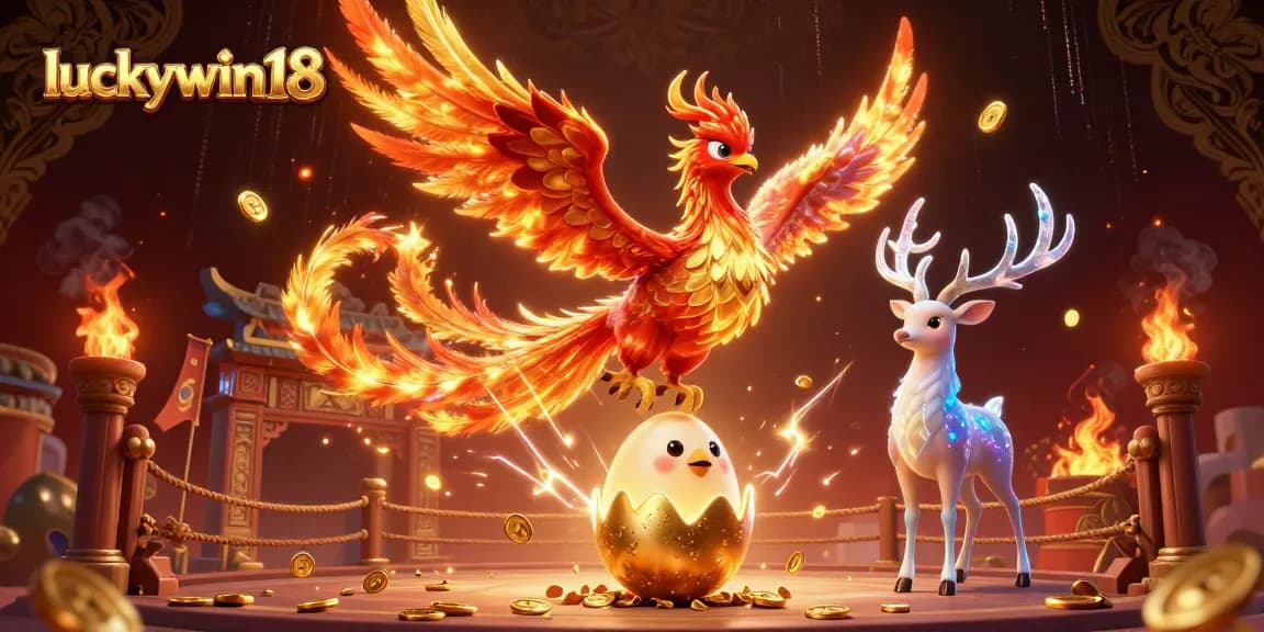 Engage with exciting gameplay strategies at luckywin18, showcasing a vibrant casino scene filled with unique characters.