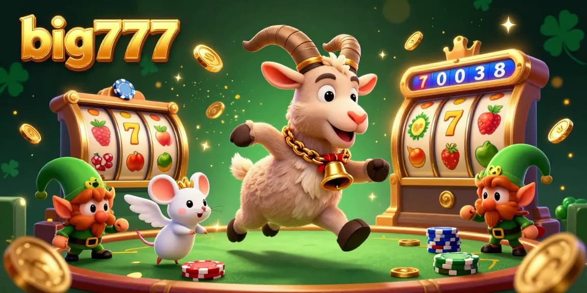 Engage in thrilling slot gameplay at big777, featuring adventurous characters and dynamic slot elements.