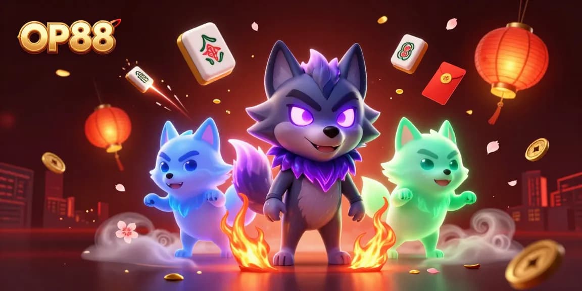 Experience thrilling entertainment with OP88's interactive gaming adventures in an animated casino world.
