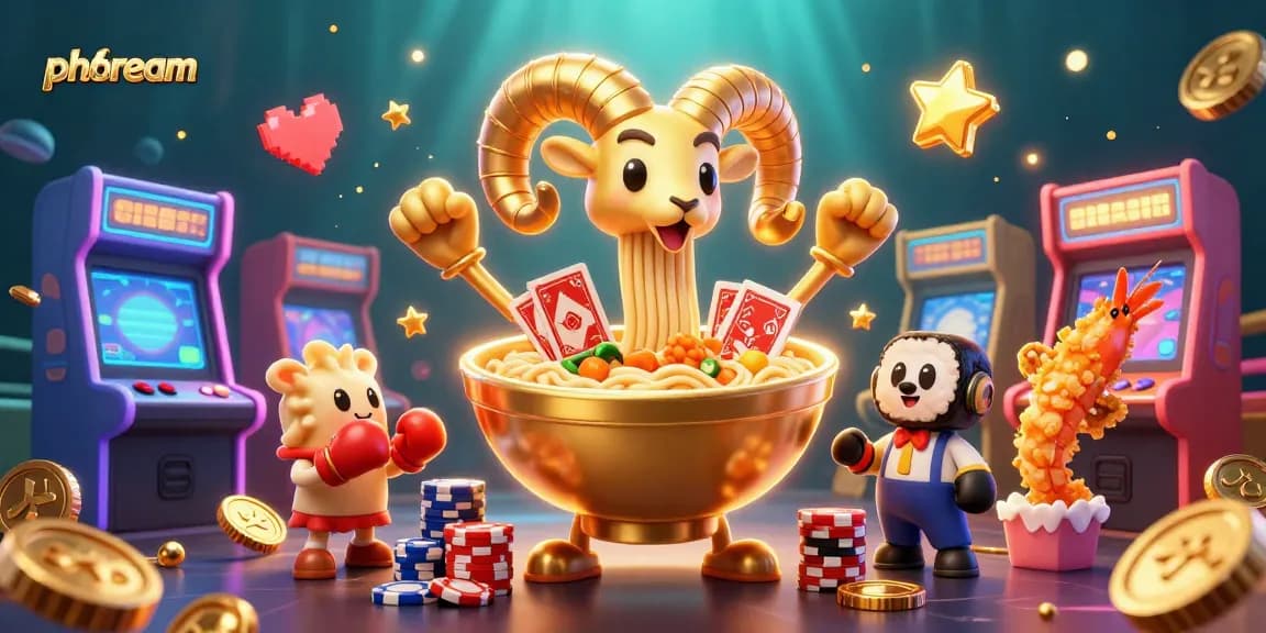 Engage with phdream as the vibrant 3D casino scene immerses players in dynamic gaming adventure.