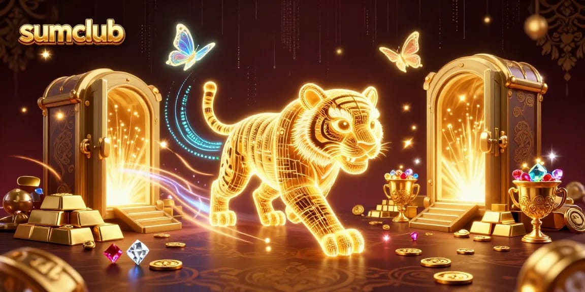 Experience thrilling gameplay at Sumclub with dazzling jackpots and vibrant casino visuals.