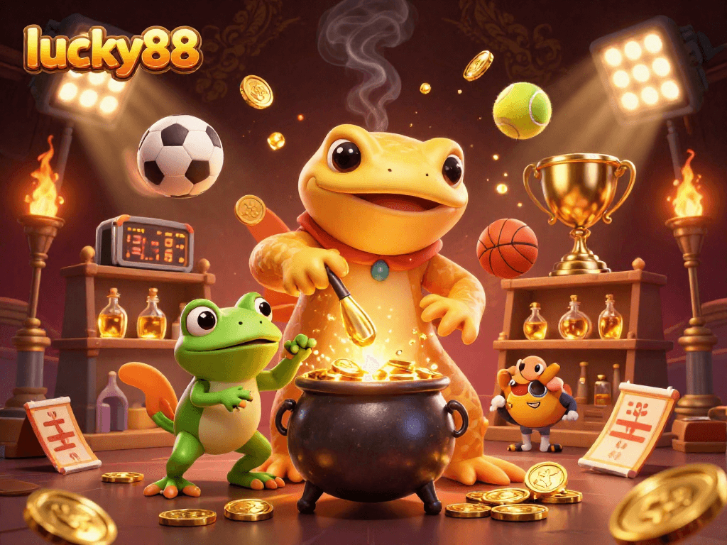 Experience the thrill of lucky88 with golden treasures in dynamic sports betting action.
