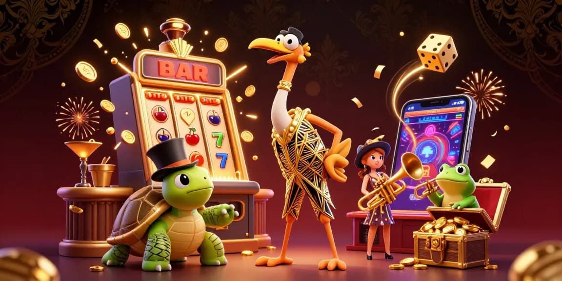 LU88 offers an exciting gaming experience featuring vibrant 3D characters and dynamic slot elements.