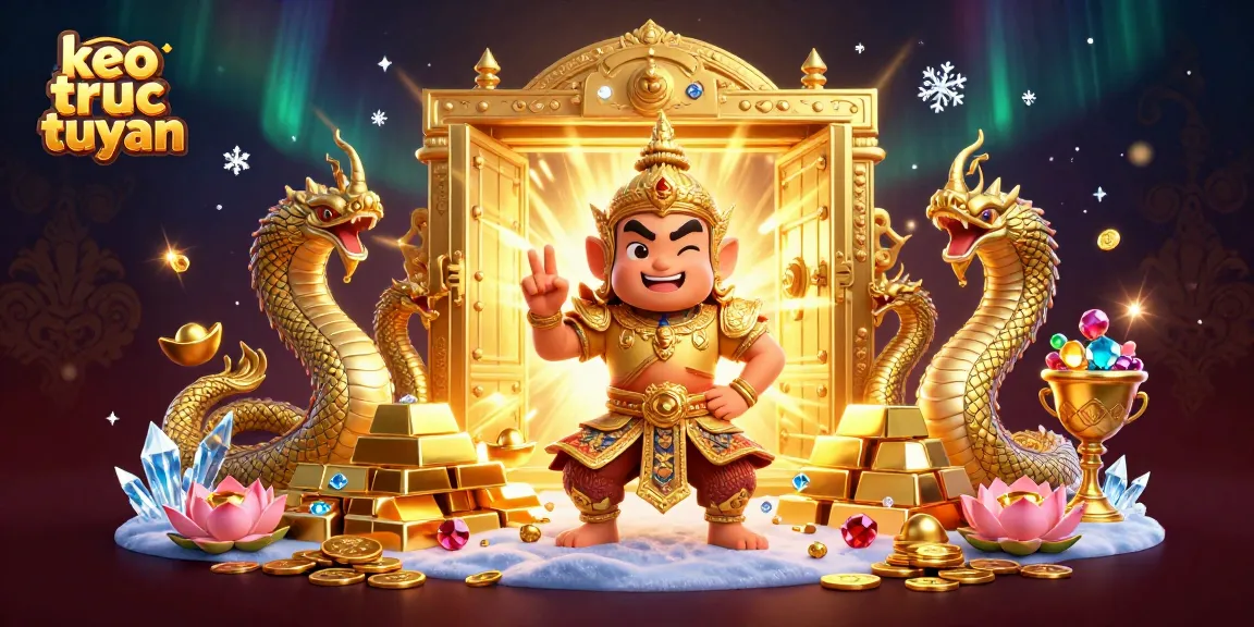 Engage with the latest keo truc tuyen strategies amidst golden treasures and dynamic gaming visuals.