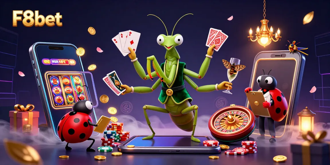 Experience thrilling gameplay at F8bet with vibrant characters and dynamic casino elements.