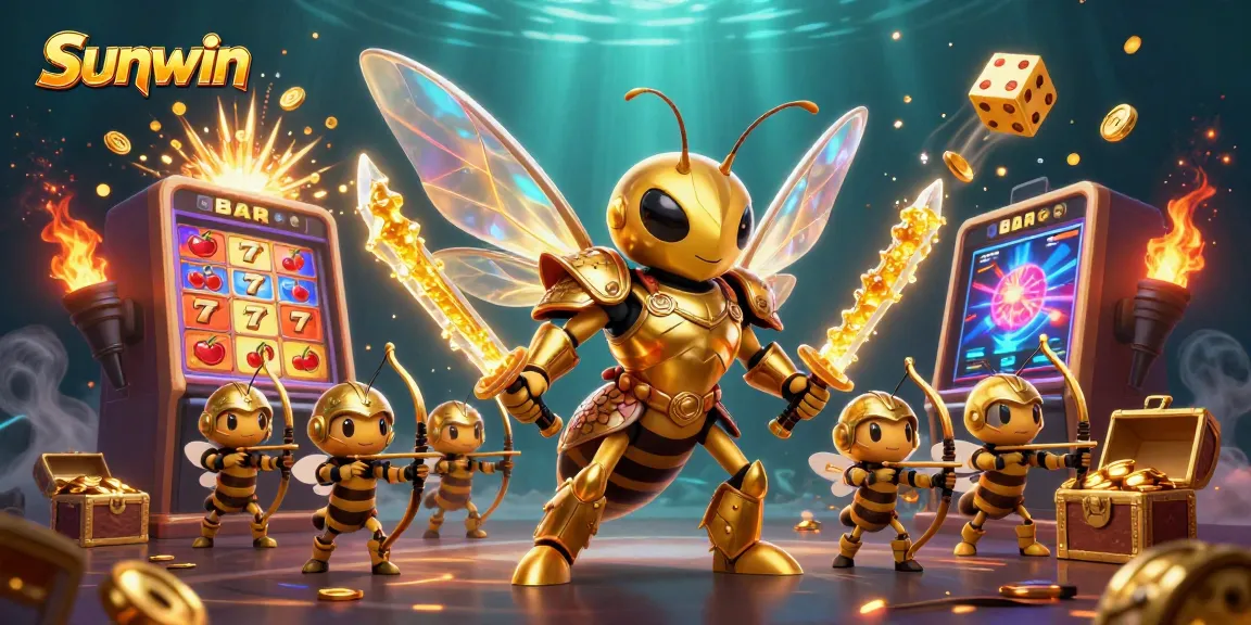 Engage with immersive gameplay at Sunwin's casino with vibrant characters and dynamic gaming elements.