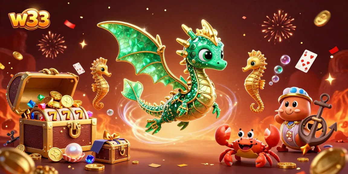 Win big at w33 while enjoying vibrant casino-themed underwater adventures.