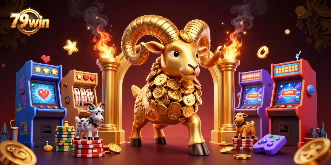 Experience the excitement of 79win with vibrant casino elements and dynamic characters.