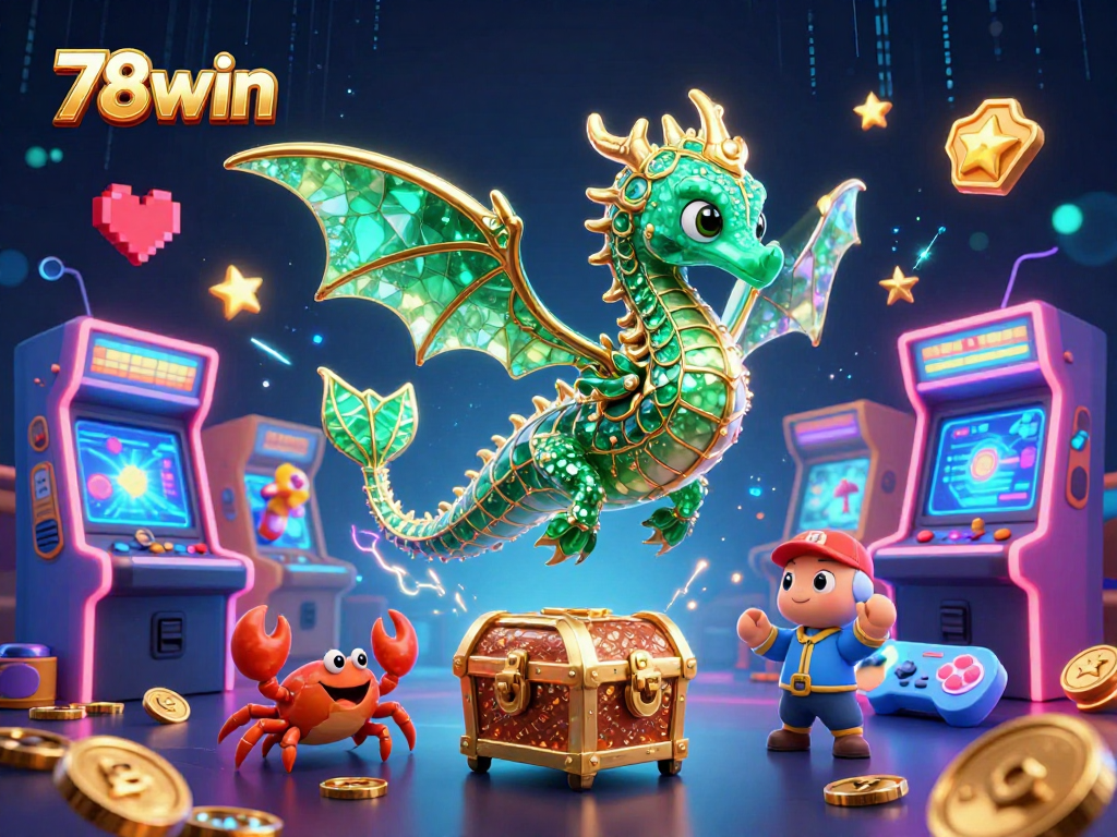 Experience thrilling gaming adventures at 78win with magical sea creatures and dynamic casino elements.