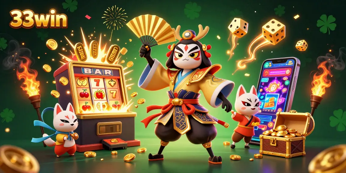 Experience thrilling jackpots at 33win with vibrant casino games and dynamic action elements.