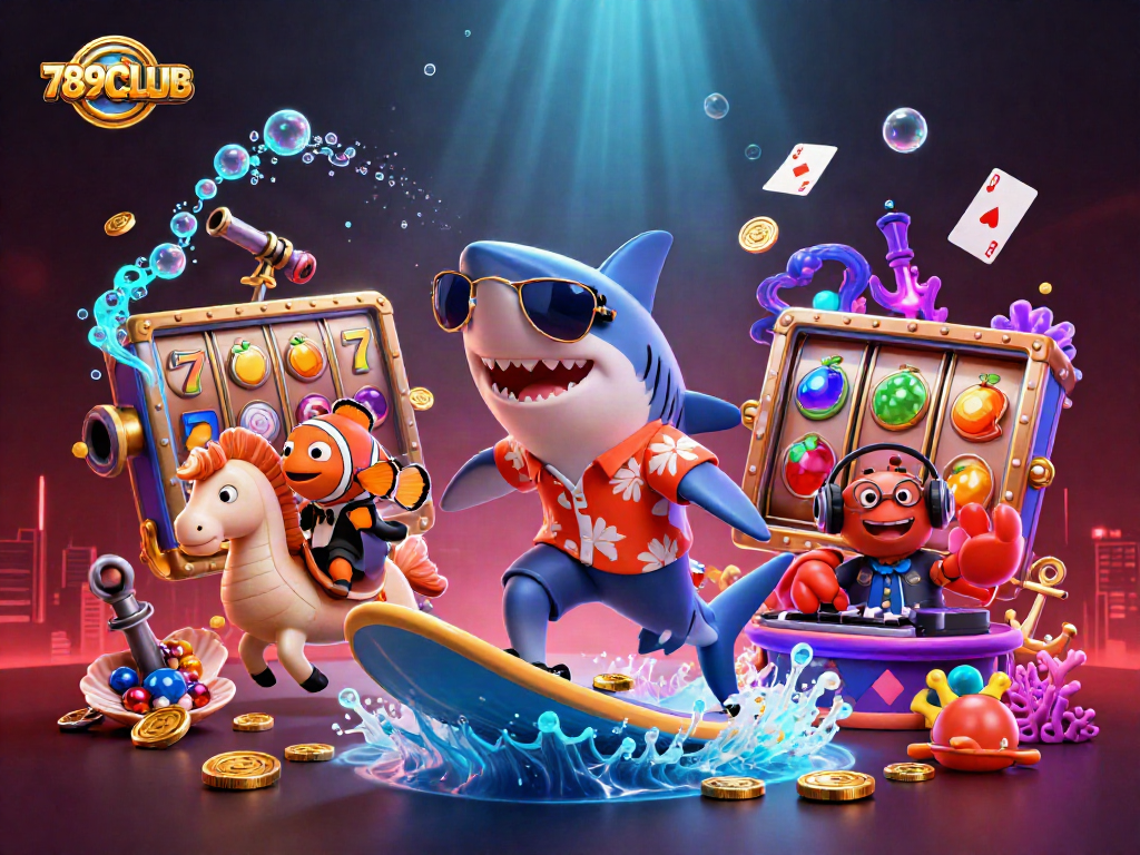 Experience the thrilling world of 789CLUB with vibrant games and high-energy visuals.