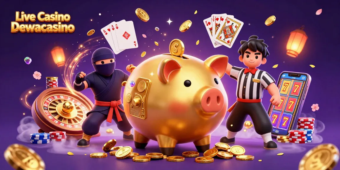 Experience thrilling Live Casino Dewacasino action with vibrant characters and dynamic game elements in a magical 3D world.