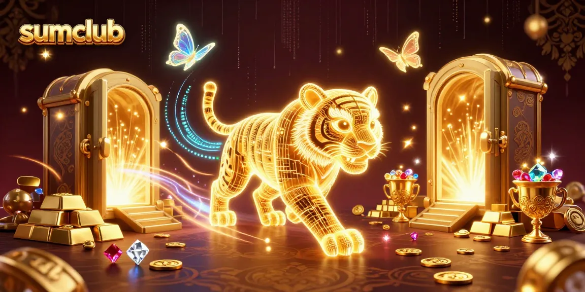 Experience thrilling gameplay at Sumclub with dazzling jackpots and vibrant casino visuals.