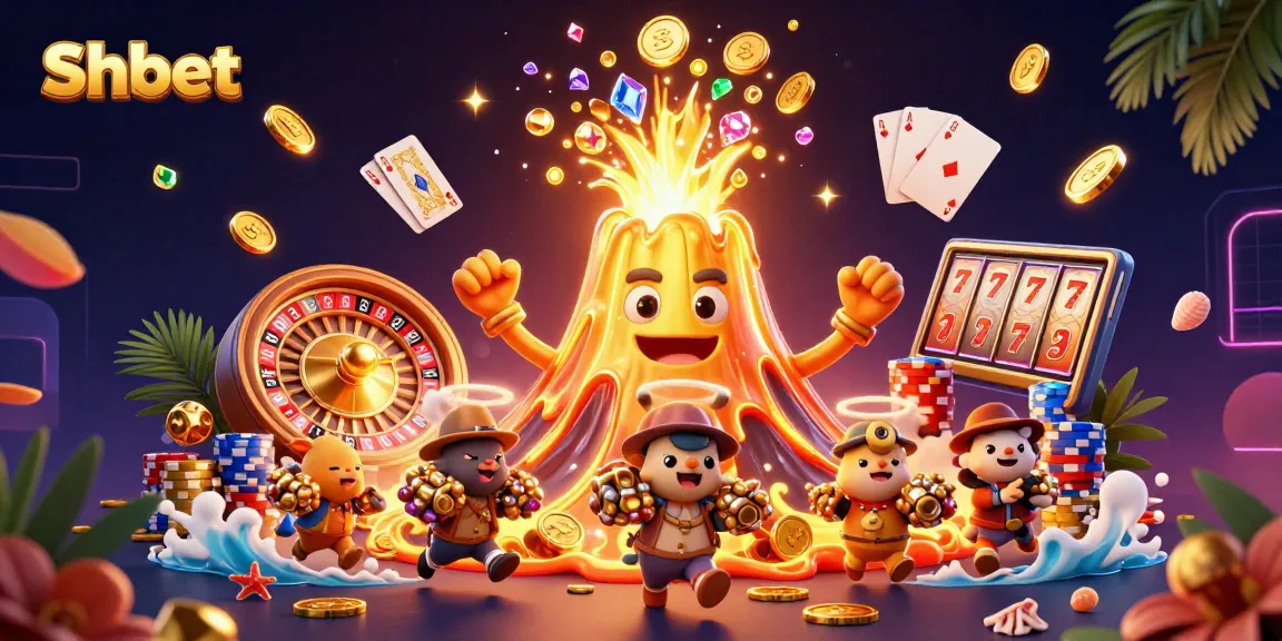 Experience Shbet's exciting casino game action with coins, treasures, and thrilling gameplay elements.