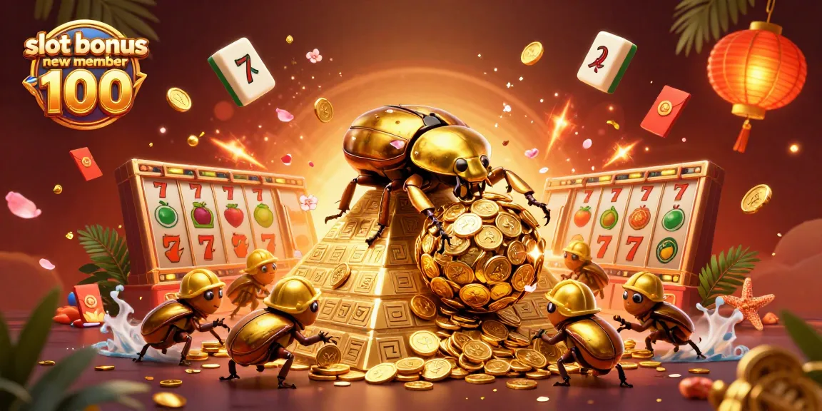 Menangkan slot bonus new member 100 dengan keseruan permainan yang memukau dan peluang besar!