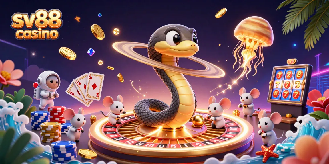 Place bets and win big at sv88 casino with thrilling cosmic elements and vibrant gameplay.