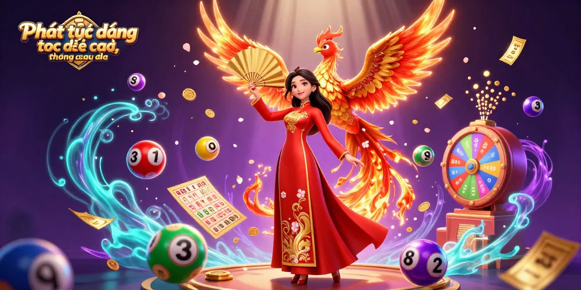 Experience Phát trực tiếp tốc độ cao, không quảng cáo with vibrant lottery elements and dynamic action.