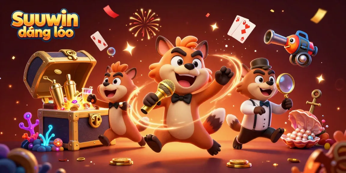 suuwin đăng nhập takes center stage in a vibrant casino scene with hyenas and dynamic energy.