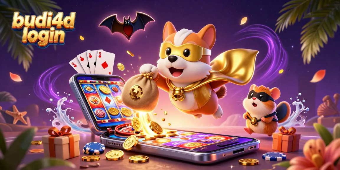Experience the thrill of budi4d login with an exciting superhero scene packed with casino gaming elements.