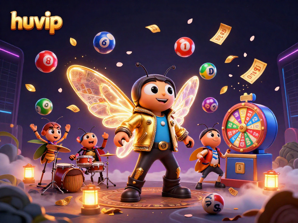 Engage with huvip's vibrant online gaming scene full of dynamic lottery and jackpot elements.