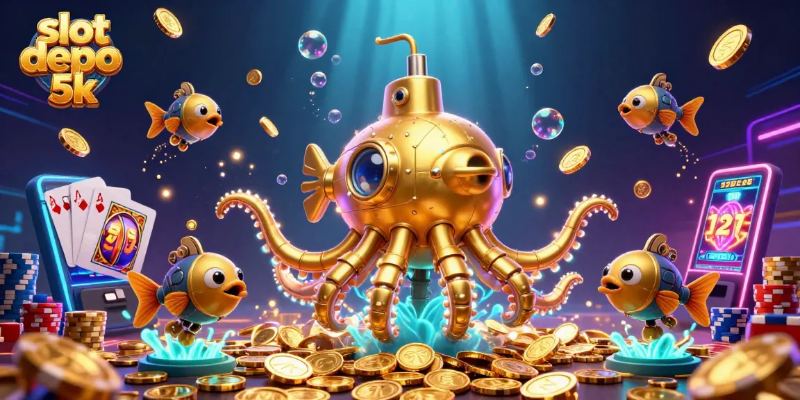 Experience the thrill of slot depo 5k with vibrant colors and dynamic game elements.