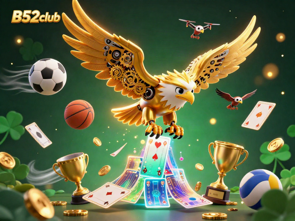 B52club offers an engaging online gambling experience with immersive gameplay elements and vibrant visuals.