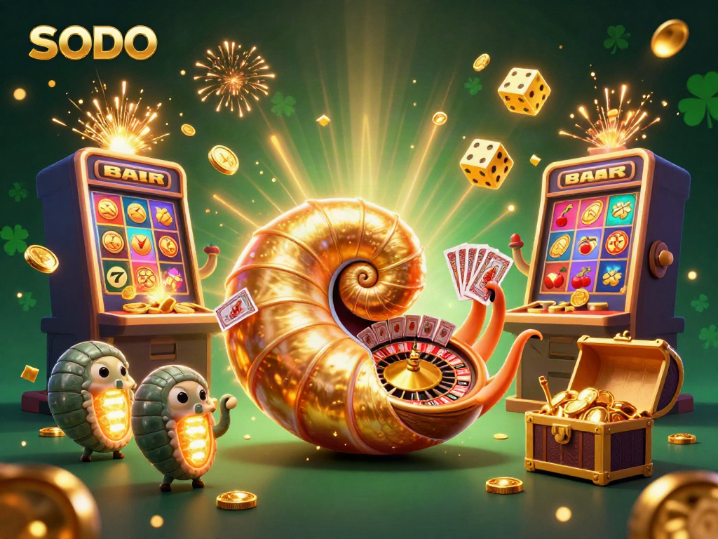 Play exciting games at SODO casino with an ancient nautilus roulette and jackpot thrills.