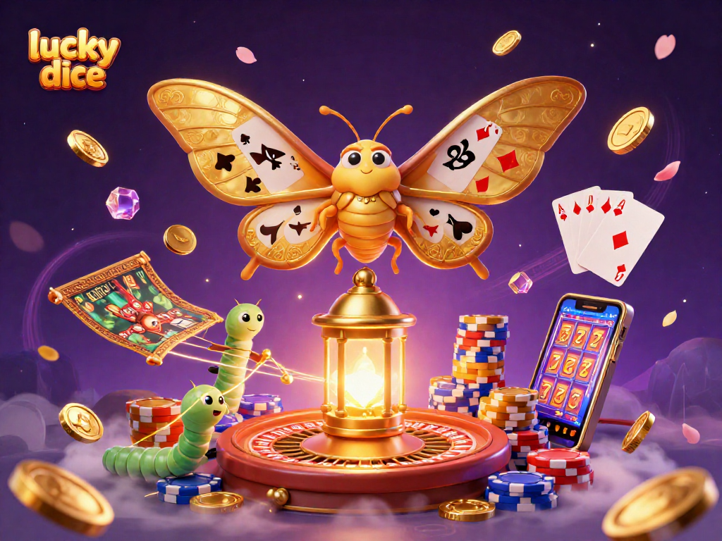 Experience the thrill of lucky dice games with vibrant visuals and dynamic casino scenes.