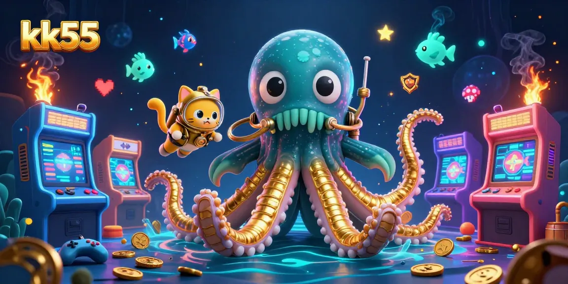 Engage with kk55 as the kraken unveils treasures in a vibrant casino adventure.