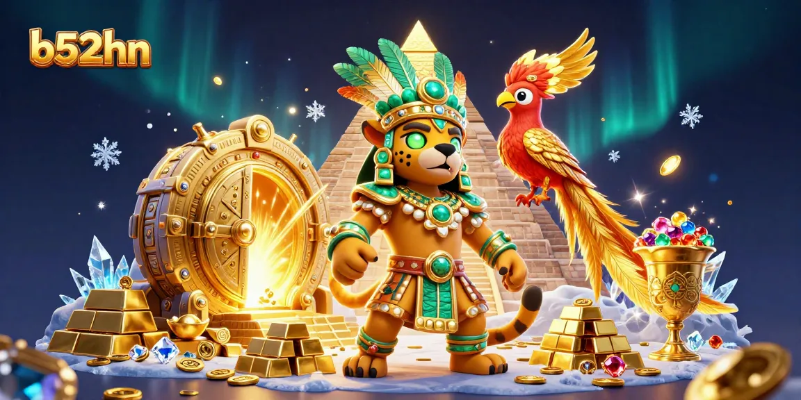 Experience thrilling games at b52hn with vibrant visuals of treasures and adventure