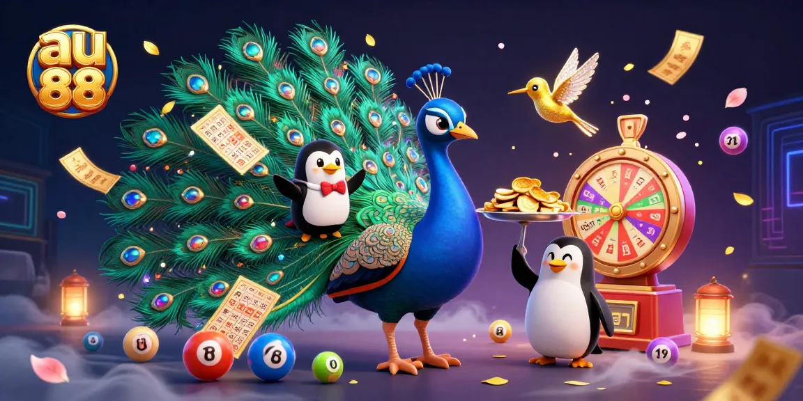 Experience thrilling gaming at au 88 with vibrant lottery balls and lively casino action.