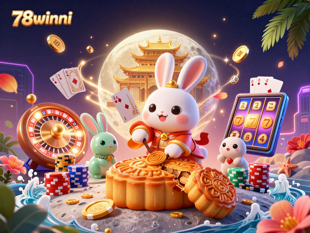 Bet on excitement with 78winni's engaging casino features, showcasing vibrant character interactions.