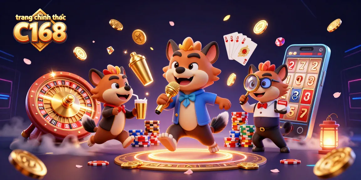 Experience laughter and profits at trang chính thức C168, where hyenas run the casino with fun gaming elements.
