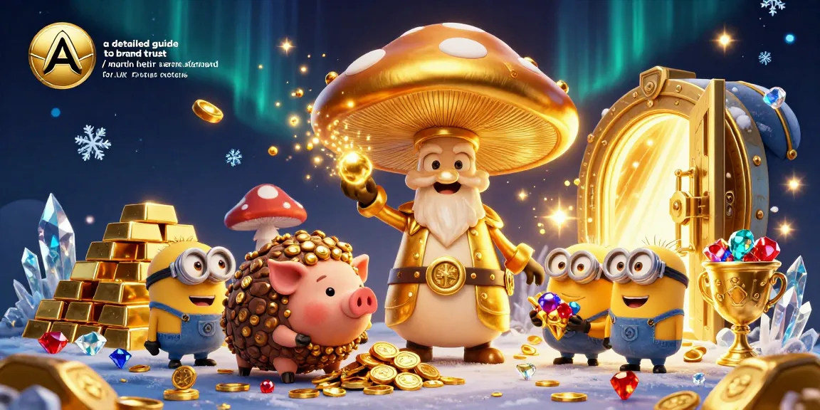 Experience a detailed guide to brand trust / martin holloway / editorial standards for UK punters with this magical casino scene featuring vibrant characters and treasures.