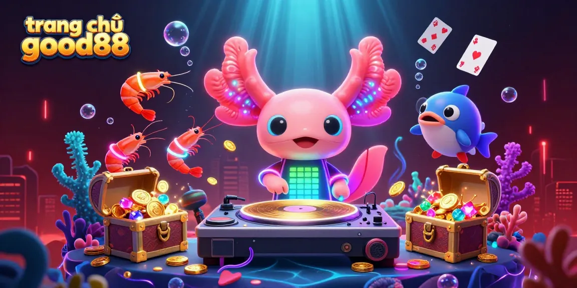 Experience thrilling gameplay at trang chủ good88 with our vibrant underwater casino scene filled with action.