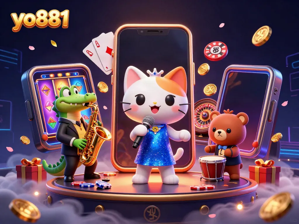 Engage with the excitement at yo881 casino through vibrant characters and thrilling game elements.