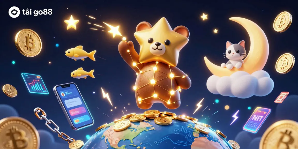 Engage with the vibrant world of tải go88, capturing the essence of online gaming with dynamic 3D characters.