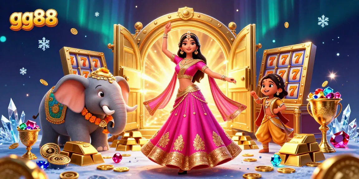 Win at gg88’s thrilling slot games with a vibrant Bollywood atmosphere and dazzling treasures.