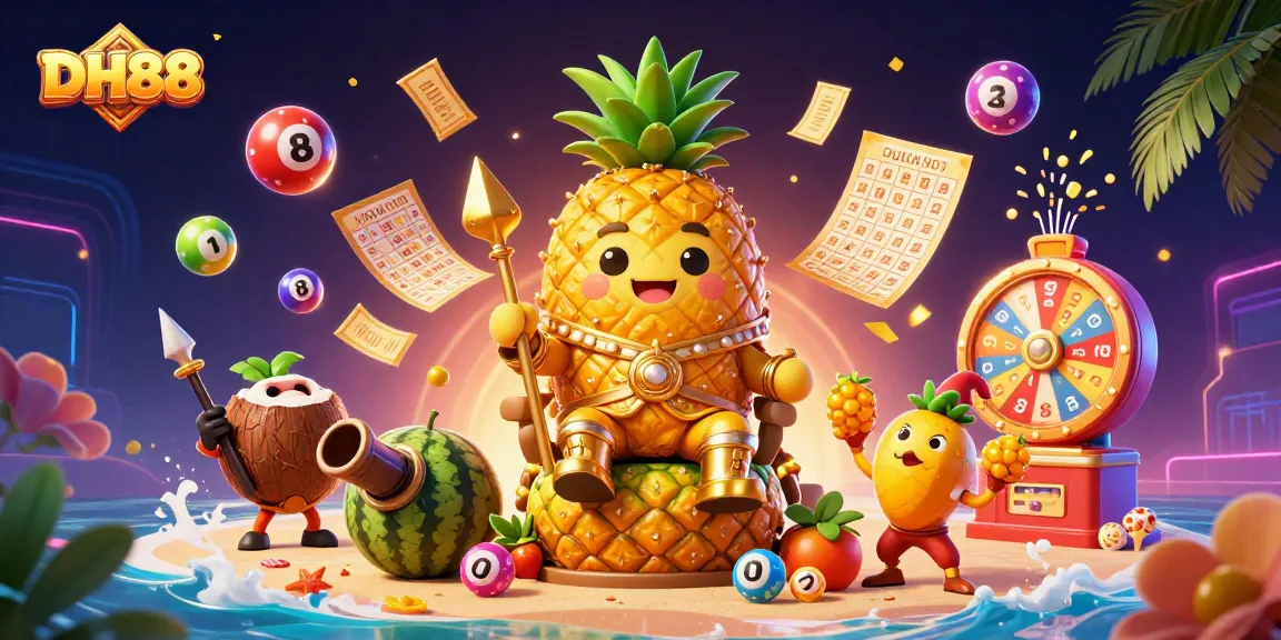 Experience thrilling gameplay at DH88 with festive gambling elements and dynamic cartoon characters.