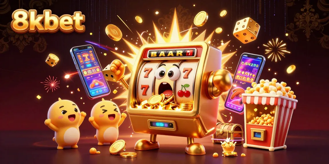 Experience the thrill at 8xbet with a vibrant jackpot explosion and dazzling casino elements.
