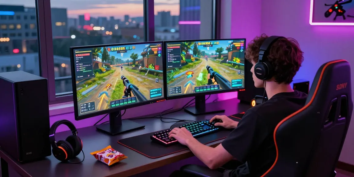 Exciting gaming scene at 78win com, featuring player immersed in fish-shooting game.