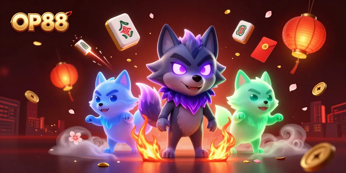 Experience thrilling entertainment with OP88's interactive gaming adventures in an animated casino world.