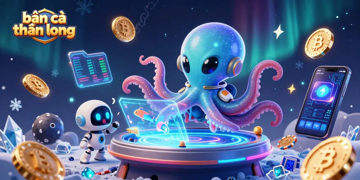 Bắn cá thần long: Experience thrilling underwater fish shooting with vibrant visuals and unique gameplay.