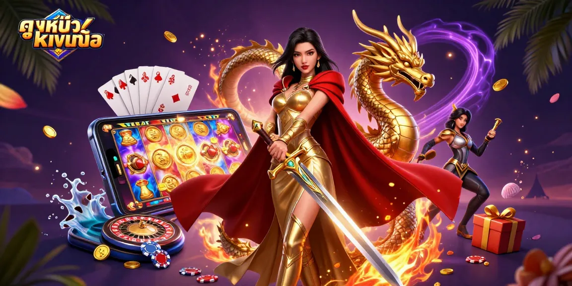 Experience ดูหนังออนไลน์ excitement with dynamic, engaging gaming elements in this vivid scene.