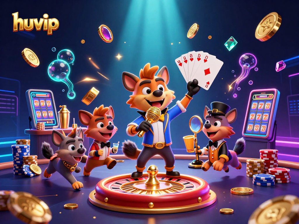 Experience the huvip casino excitement with a lively hyena club scene that features lively gaming elements.