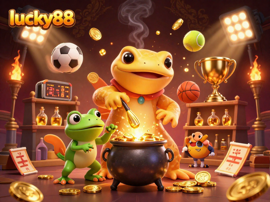 Experience the thrill of lucky88 with golden treasures in dynamic sports betting action.
