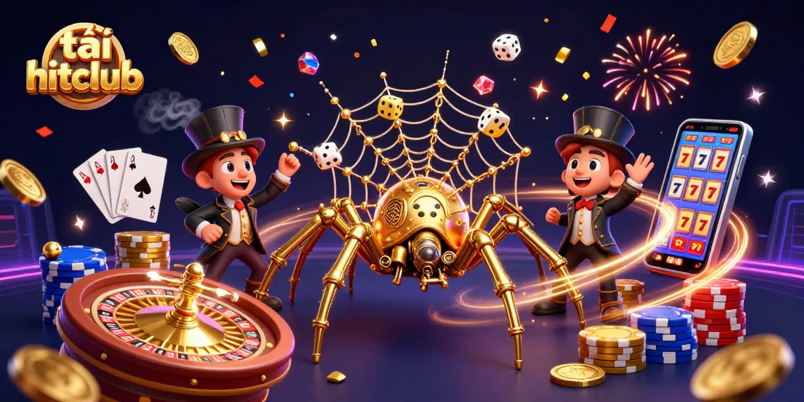 Tải hitclub and experience thrilling casino adventures with vibrant visuals and engaging characters.