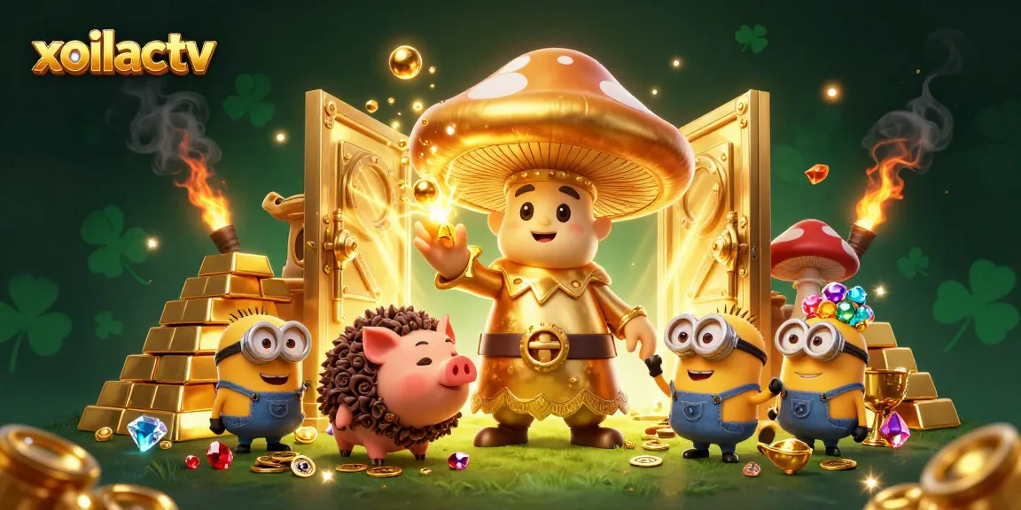 Engage with xoilactv to uncover treasure in an extraordinary 3D casino scene full of golden magic.
