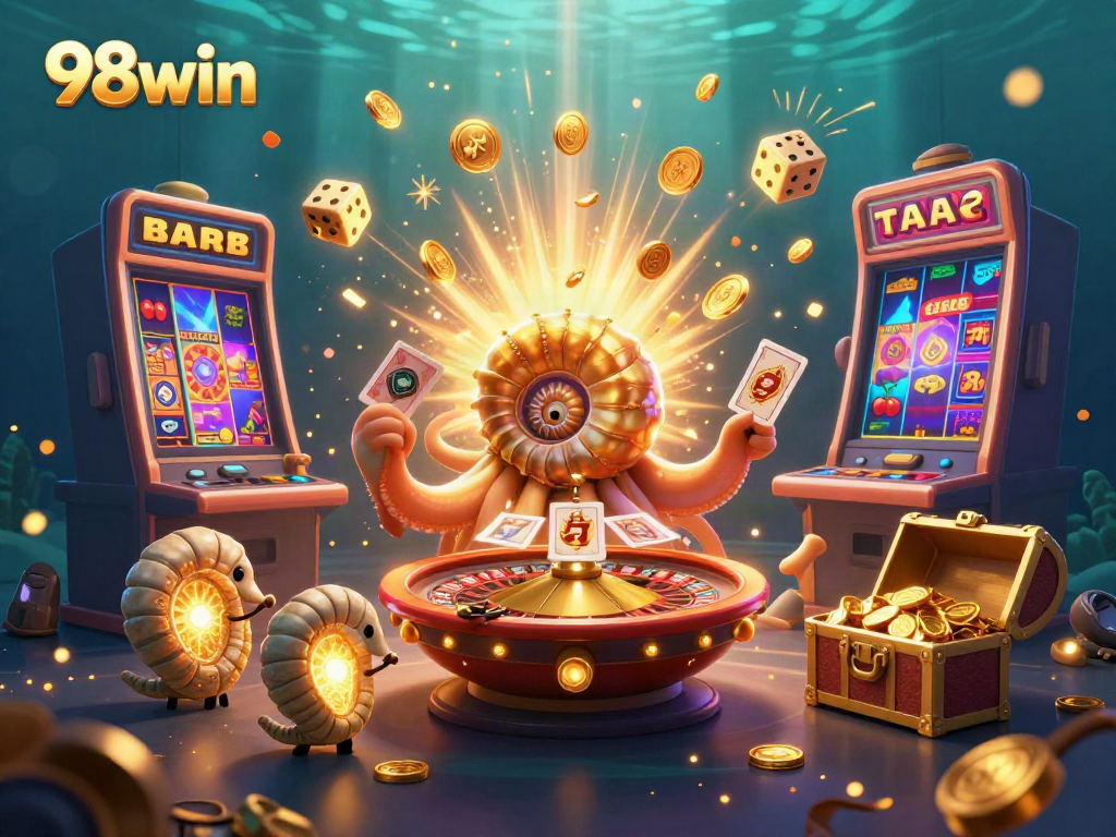 Experience exhilarating gameplay with 98win's animated nautilus roulette and epic jackpots.